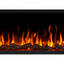 Semineu electric liniar 3D incorporabil AFLAMO Pride S165 Negru cu sunet