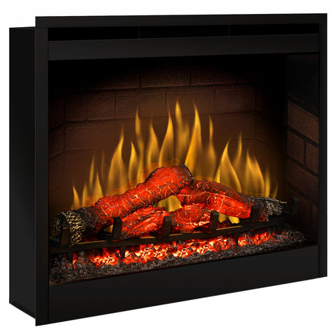 Semineu electric Alabaster Vanilie cu focar electric 3D Dimplex Optiflame DF2608 si sunet