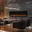 Semineu electric liniar 3D incorporabil DIMPLEX Ignite XL 60  Optiflame MultiFire XD Negru cu sunet