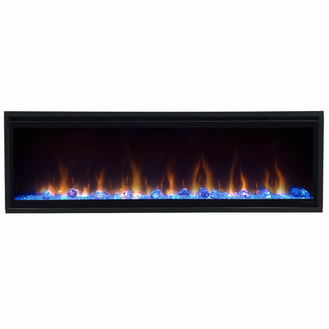 Semineu electric liniar 3D incorporabil DIMPLEX Ignite XL 50  Optiflame MultiFire XD Negru cu sunet