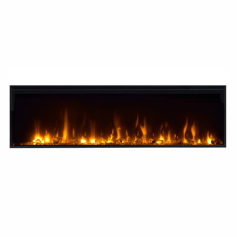 Semineu electric liniar 3D incorporabil DIMPLEX Ignite XL 60  Optiflame MultiFire XD Negru cu sunet