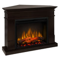 Semineu electric Lisabona Drept/Colt Wenge cu focar electric 3D Dimplex Optiflame XHD28 si sunet