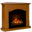 Semineu electric DIMPLEX Nisa Drept/Colt Cires cu focar electric 3D Optiflame CH600 H si sunet