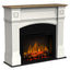 Semineu electric DIMPLEX Haydn Alb si Stejar - cu focar electric 3D XHD28 cu sunet
