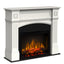 Semineu electric DIMPLEX Haydn Alb - cu focar electric 3D XHD28 cu sunet