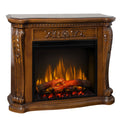 Semineu electric Bologna Nuc Cristina cu focar electric 3D Dimplex Optiflame XHD28 si sunet