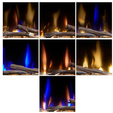 Semineu electric liniar 3D incorporabil DIMPLEX Ignite EVOLVE 74  Optiflame MultiFire ,Smart APP + telecomanda si sunet