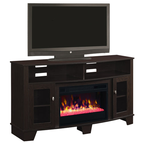 Comoda TV CLASSICFLAME La Salle expresso cu focar electric FCF-SF26 modern si sunet