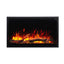 Semineu electric AFLAMO incorporabil LED PRO 3D 45x60, multicolor ,sunet incorporat, Smart APP + telecomanda