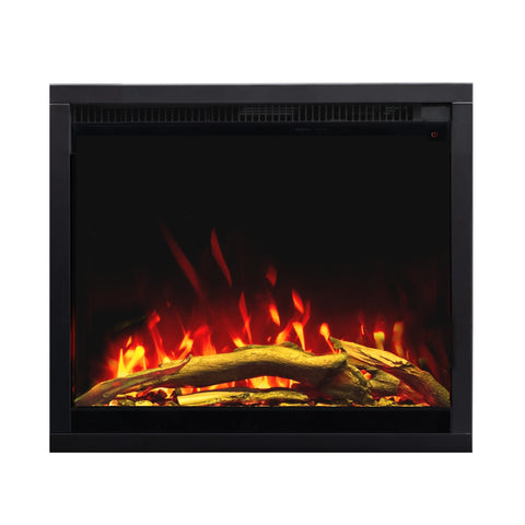 Semineu electric incorporabil Aflamo LED PRO 3D 60x80, multicolor ,sunet incorporat, Smart APP + telecomanda