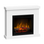 Semineu electric DIMPLEX Dublin alb cu focar electric 3D Optiflame XHD23 si sunet