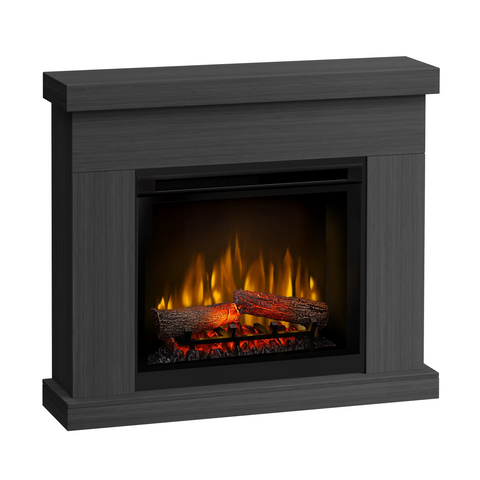 Semineu electric Dublin ash grey cu focar electric 3D Dimplex Optiflame XHD23 si sunet