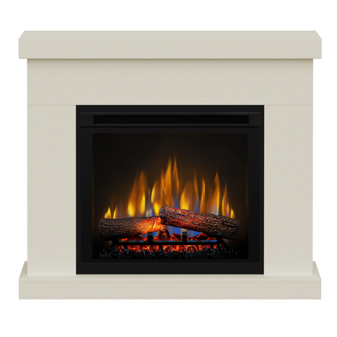 Semineu electric Dublin antichizat cu focar electric 3D Dimplex Optiflame XHD23 si sunet