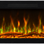 Semineu electric liniar 3D incorporabil AFLAMO Majestic 128 PRO, sunet incorporat, Smart APP + telecomanda