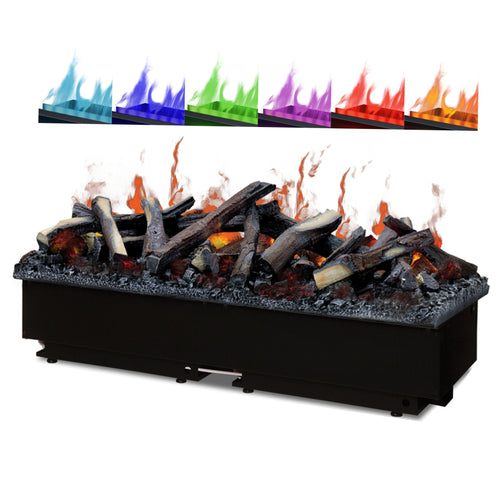Semineu electric 3D incorporabil DIMPLEX Opti-myst FDX-OMC1000L MULTICOLOR cu sunet