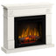 Semineu electric DIMPLEX Lisabona Flower Vanilla cu focar electric 3D Optiflame XHD23 si sunet