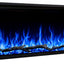 Semineu electric liniar 3D incorporabil AFLAMO Regal 152 cm , aplicatie, sunet incorporat, flacara 3D cu teme de culoare, busteni si cristale decorative, 1500 W