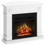 Semineu electric ECOFLAME PRO London colt 110.85.95 white , incalzire infrared, teme de culoare, flacara 3D si sunet