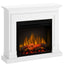 Semineu electric DIMPLEX Barcelona Alb cu focar electric 3D Optiflame XHD28 si sunet