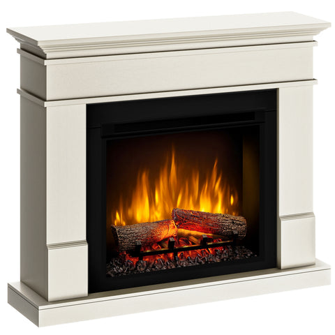 Semineu electric DIMPLEX Lisabona Antichizat cu focar electric 3D Optiflame XHD23 si sunet