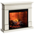 Semineu electric Lisabona Premium Antichizat - cu focar electric 3D Dimplex Revillusion 30" cu sunet
