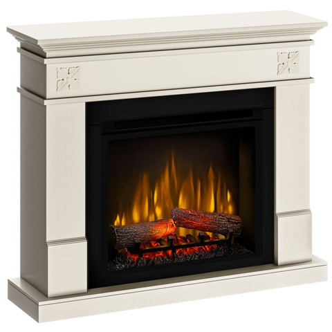 Semineu electric Lisabona Flower Antichizat cu focar electric 3D Dimplex Optiflame XHD23 si sunet