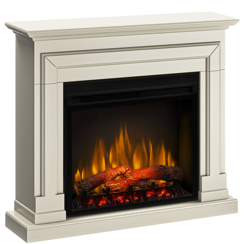 Semineu electric DIMPLEX Barcelona Antichizat cu focar electric 3D Optiflame XHD28 si sunet