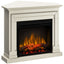 Semineu electric DIMPLEX Barcelona Drept/Colt Antichizat cu focar electric 3D Optiflame XHD28 si sunet