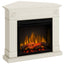 Semineu electric DIMPLEX London Drept/Colt Antichizat cu focar electric 3D Optiflame XHD28 si sunet