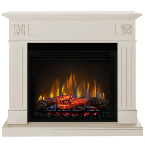 Semineu electric London Antichizat cu focar electric 3D Dimplex Optiflame XHD28 si sunet