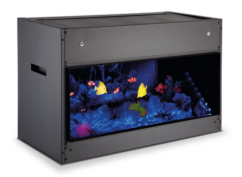 Focar electric liniar Aquarium Dimplex Opti-V Negru cu sunet