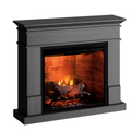 Semineu electric Lisabona Premium Ash Grey - cu focar electric 3D Dimplex Revillusion 30" cu sunet