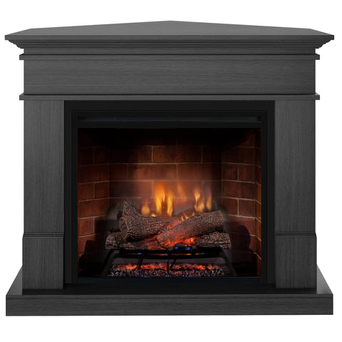 Semineu electric DIMPLEX Lisabona Premium Ash Grey Colt- cu focar electric 3D Revillusion 30" cu sunet