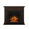 Semineu ECOFLAME PRO - Aspen 110.30.95 wenge, incalzire infrared, teme de culoare, flacara 3D si sunet