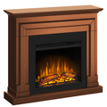  Semineu ECOFLAME - Barcelona SLIM LINE cherry, flacara 3D de 23 inci, sistem incalzire