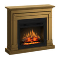 Semineu ECOFLAME PRO - Barcelona oak, flacara 3D de 23 inci cu teme de culoare, incalzire infrared si sunet