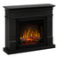 Semineu electric DIMPLEX Lisabona Flower Negru cu focar electric 3D Optiflame XHD23 si sunet