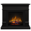 Semineu electric DIMPLEX Lisabona negru SLIM LINE cu focar electric 3D Optiflame XHD23 si sunet