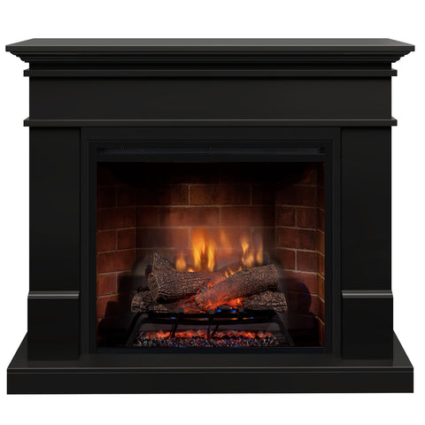 Semineu electric DIMPLEX Lisabona Premium Negru - cu focar electric 3D Revillusion 30" cu sunet