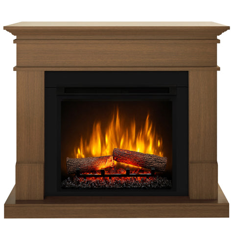 Semineu electric DIMPLEX Lisabona Cires cu focar electric 3D Optiflame XHD23 si sunet
