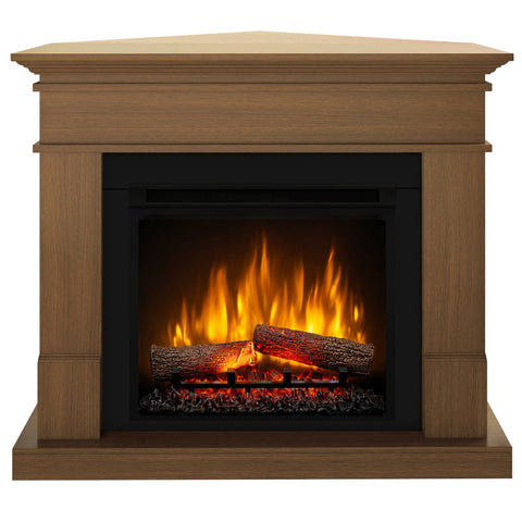 Semineu electric DIMPLEX Lisabona Drept/Colt Cires cu focar electric 3D Optiflame XHD23 si sunet