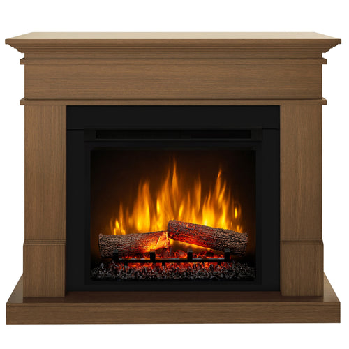 Semineu electric DIMPLEX Lisabona cires SLIM LINE cu focar electric 3D Optiflame XHD23 si sunet