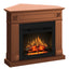 Semineu electric ECOFLAME PRO London colt 110.30.95 cires , incalzire infrared, teme de culoare, flacara 3D si sunet
