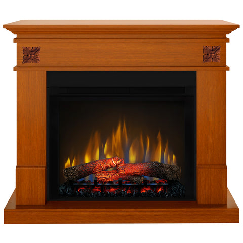 Semineu electric Lisabona Flower Cires cu focar electric 3D Dimplex Optiflame XHD28 si sunet