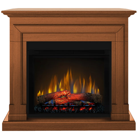 Semineu electric DIMPLEX Barcelona Cires cu focar electric 3D Optiflame XHD28 si sunet