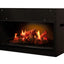 Semineu electric liniar DIMPLEX Single Opti-V Negru cu sunet