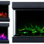 Semineu electric liniar 3D incorporabil AFLAMO SUPERB 3D 120, multicolor ,sunet incorporat, Smart APP + telecomanda