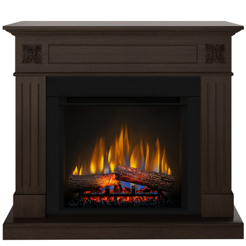 Semineu electric London Wenge cu focar electric 3D Dimplex Optiflame XHD23 si sunet
