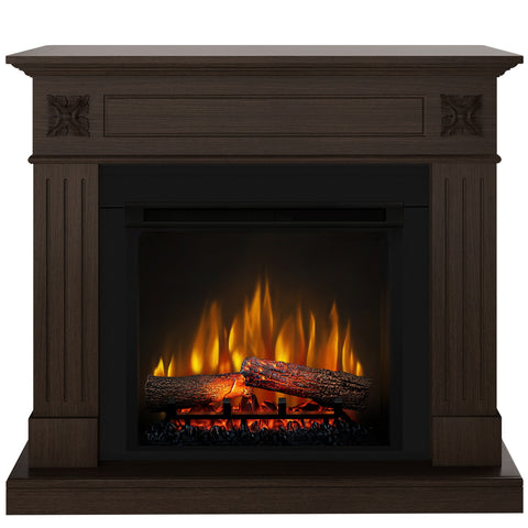 Semineu electric DIMPLEX London Wenge cu focar electric 3D Optiflame XHD23 si sunet