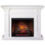Semineu electric DIMPLEX Alabaster Alb cu focar electric 3D Revillusion 30 si sunet